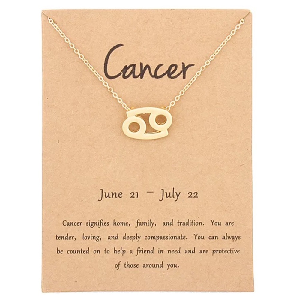 Astrological Zodiac Sign Star Sign Necklace - Picture 1 of 4